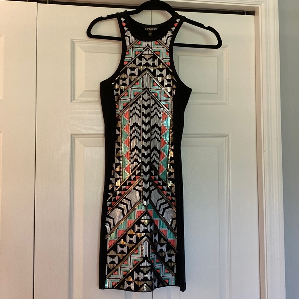 Express Sequin Dress